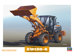 Сборная модель: (Hasegawa 66004) Фронтальный колесный погрузчик Hitachi ZW100-6