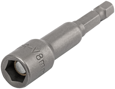 Насадка для шурупов и болтов с 6-гр.головкой FIT Профи d=8 мм, L=65 мм 57948