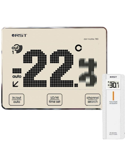 Электронный цифровой термометр с радиодатчиком RST 02780