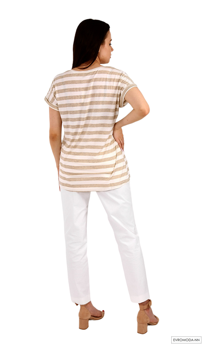 Блузка женская в полоску Джуби (Акция)