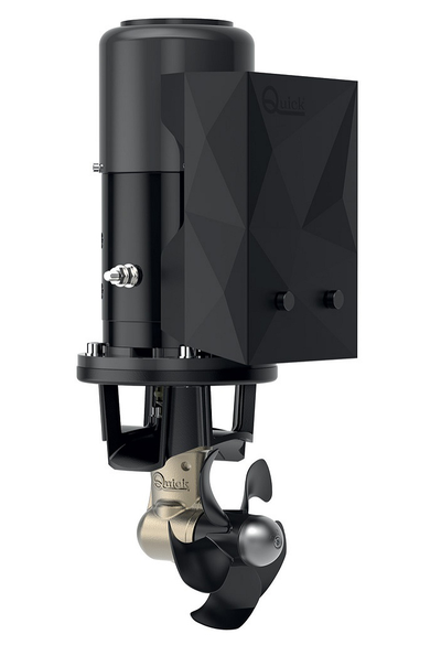 Электрическое подруливающее устройство QUICK BTQ 185, 24В, УПОР 95 КГС, МОЩНОСТЬ 6 КВТ, ДЛЯ СУДОВ ДЛИННОЙ ОТ 12 ДО 15 МЕТРОВ