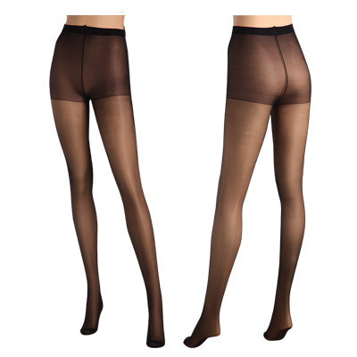 Капроновые колготки 20 ден цвет черный  (7 пар) Атоми