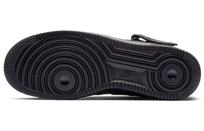 кроссовки Nike Air Force 1 Mid 07 Triple Black подошва