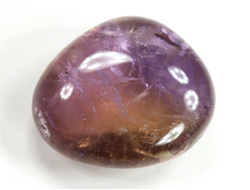 Аметрин, галтовка, Боливия (25*21*13 мм, 9,6 г) №38342