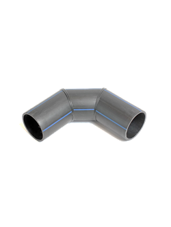 D180 SDR11 ОТВОД 45°- 90° СВАРНОЙ СЕГМЕНТНЫЙ ПНД ПЭ100 | Samotlorss