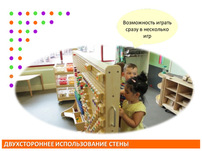 STEM Стена 1660х1250 передвижное основание