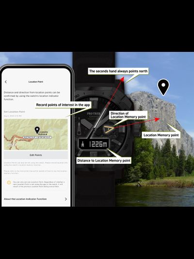 Часы Casio Pro Trek PRW-B1000-1