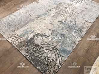 Ковер PLATINIUM 36624B grey-blue / 0,83*1,5 м