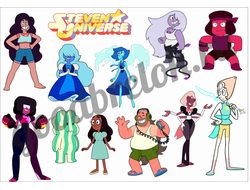 Набор наклеек Вселенная Стивена №5