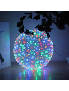 LED-шар новогодний разноцветный  большой (LDH1)