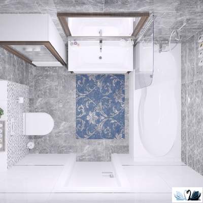 Плитка настенная Laparet Crystal серый 30 х 60 см