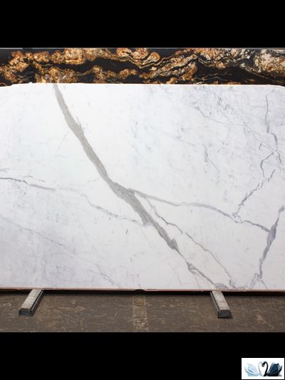 Керамогранит Creto Statvario Smart 80 х 160 см белый