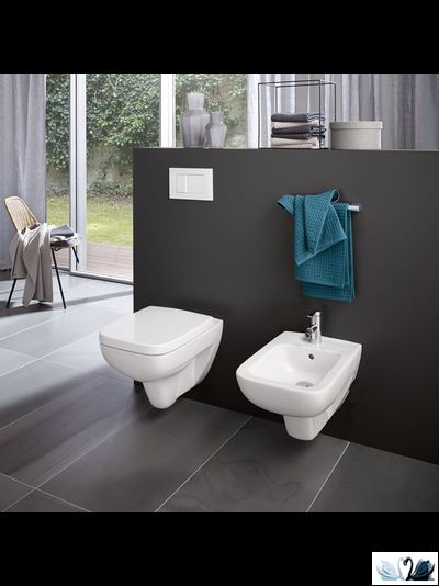 Унитаз подвесной Geberit Renova Plan 202170000, безободковый