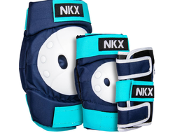 Купить комплект защиты NKX Kids 3-pack Pro (Blue/Teal) в Иркутске