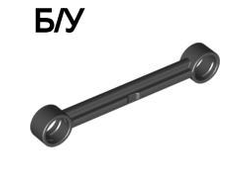 ! Б/У - Technic, Link 1 x 6 with Stoppers, Black (2739b / 4177961 / 4530733 / 4629921) - Б/У