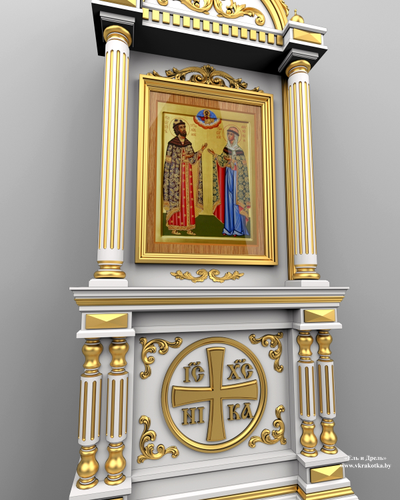 Киот в Беларуси, купить напольные киоты, SketchUpvray