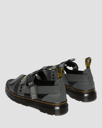 Босоножки Dr. Martens Pearson webbing серые