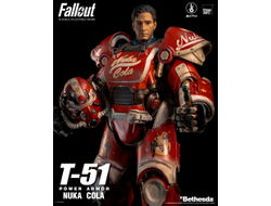 Силовая броня Т-51 "Нюка-Кола" (серия Fallout) - Коллекционная фигурка 1/6 Fallout T-51 Nuka Cola Power Armor (3Z07730W0) - Threezero