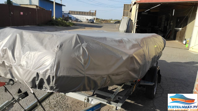 Тент на лодку Polar Bird модель PB-420E 2020 г.  пол-стеклокомпозит