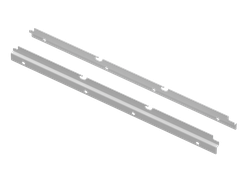 Крепления боковые, серия 460, Белый, RA   WA0353.VR046.WH0PC.RA   ARISTO