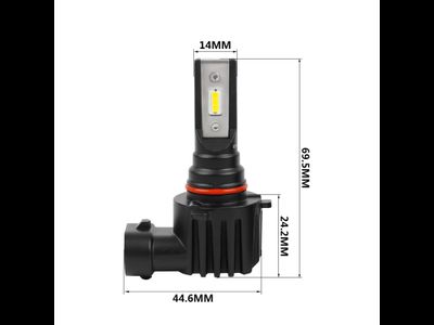 Светодиодные лампы HB3/HB4 Optima LED QVANT, 5000K, 12-24v, (комплект, 2шт)
