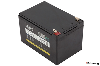 Литиевый тяговый аккумулятор Gelbert LiFePO4 (12V/12Ah/12A/144Wh)