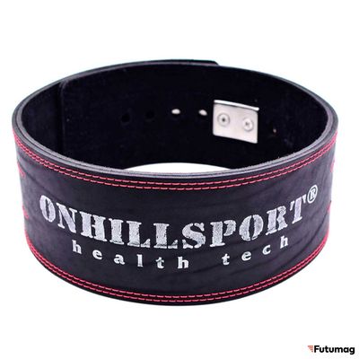 Пояс атлетический с карабином Onhillsport 3 слоя 10 см размер S