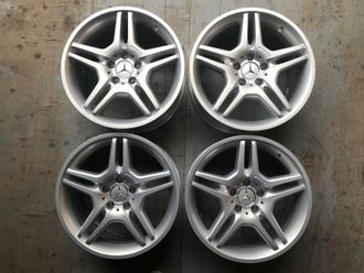 18" разноширокие диски AMG IV W211