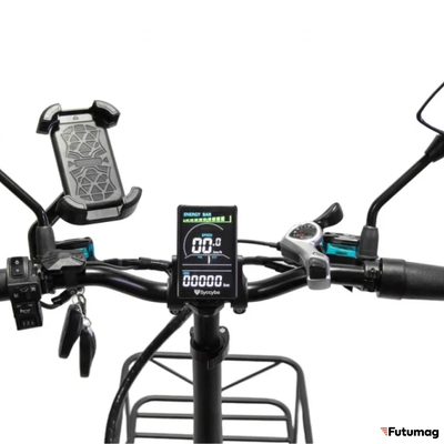 Электровелосипед Syccyba H2 DUAL красный