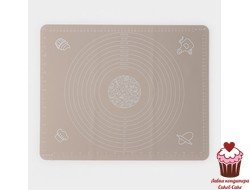 Коврик силиконовый с разметкой 40х50 см