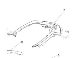 Консоль оригинал BRP 517305609 для BRP LYNX/Ski-Doo (Console)