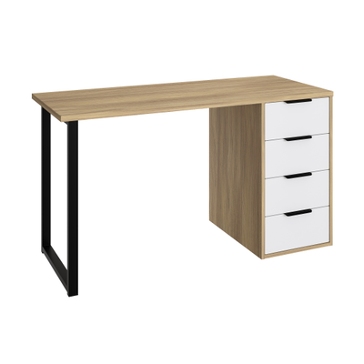 Стол С-402 блэквуд ячменный/меренга