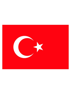 Флаг Турции гостевой Adria Bandiere BT061 20x30см