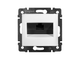 Legrand 774230, Valena Розетка интернет RJ45, 8 контактов, категории 5e, белая, вид спереди