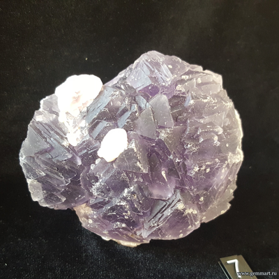 Кристаллы фиолетового Флюорита №7 87*78*40мм