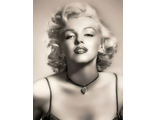 Marilyn Monroe, плакат (Ч/Б) 51,5х36 см.