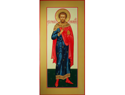 Иоанн Александрийский, святой мученик. Рукописная мерная икона.
