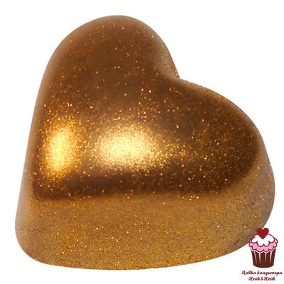 Блестящий сухой краситель Caramella Темное золото, 5 гр