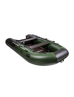 Моторная лодка Ривьера Максима 3400 СК "Комби" зеленый/черный