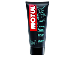 Средство для очистки хромированных и алюминиевых частей  Motul  E6 Chrome & Alu Polish  - 0,1 Л (103001)