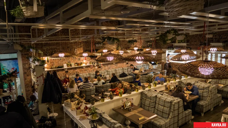 Кафе "Пеперончино" и кирпич "Бельгийский"