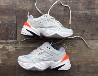 Кроссовки nike m2k tekno White/Orange