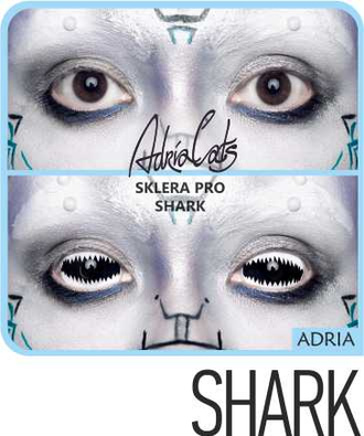 Каталог цветных контактных линз Adria Sclera Pro Shark