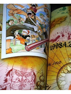 Оригинальный Арт Бук One Piece Color Walk 1 (Большой куш / Ван-Пис)