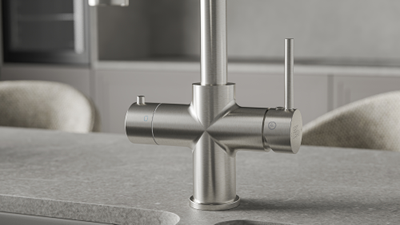 Система мгновенного кипячения воды с газацией и охлаждением 5в1 AQUAHOT MONTBLANC BN (нержавеющая сталь)