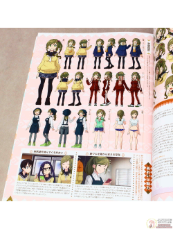 Оригинальный Арт Бук Yuru Camp Guide Book (Лагерь на свежем воздухе)