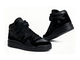 Кроссовки Adidas Forum High Black зимние