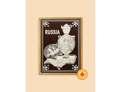 Купить пряник в шоколаде "Russia Самовар", 700 г.