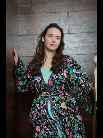 Костюм кимано и платье &quot;Поле&quot;