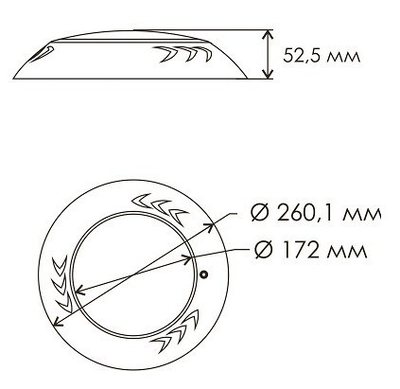 Прожектор светодиодный универсальный с оправой из ABS-пластика AquaViva LED003-252 светодиода 18Вт/12В, RGB